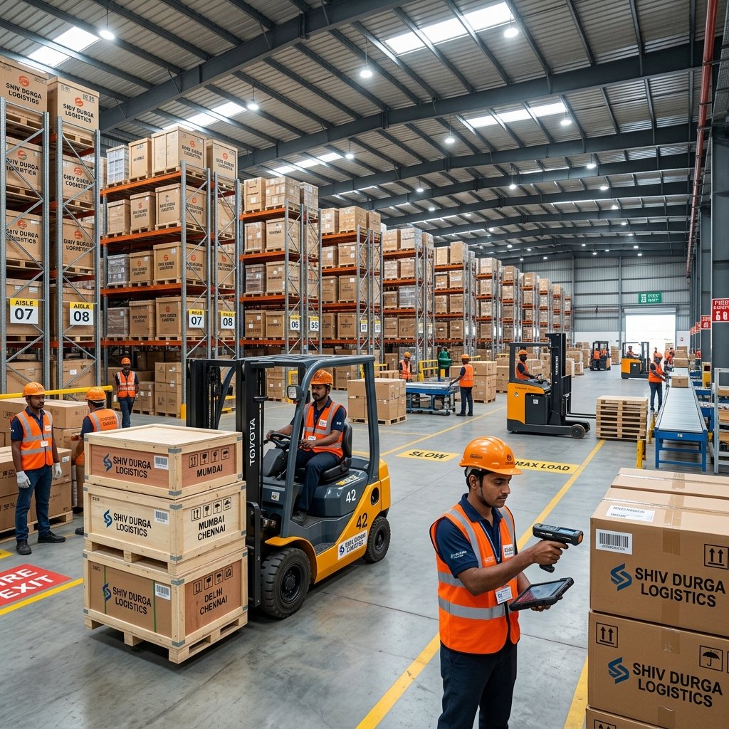 Industrial Cargo Distribution Hub